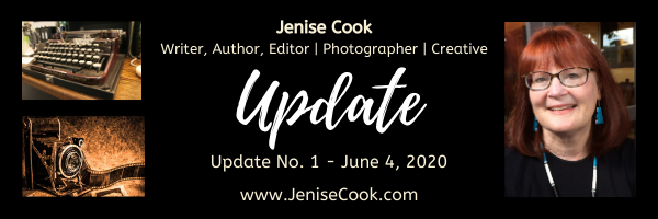 JeniseCook.com Newsletter Update June 4, 2020