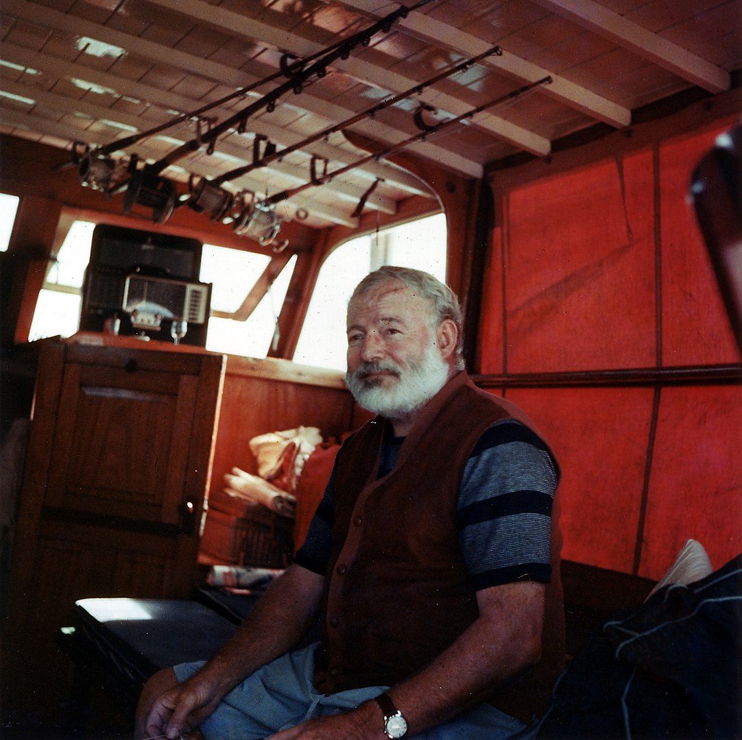 image of author Ernest Hemingway