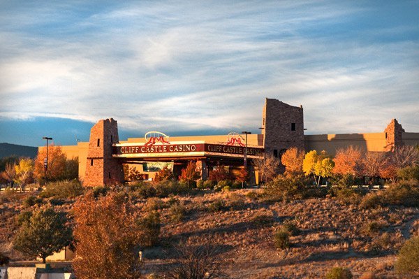 Commercial photo of Cliff Castle Casino in Arizona